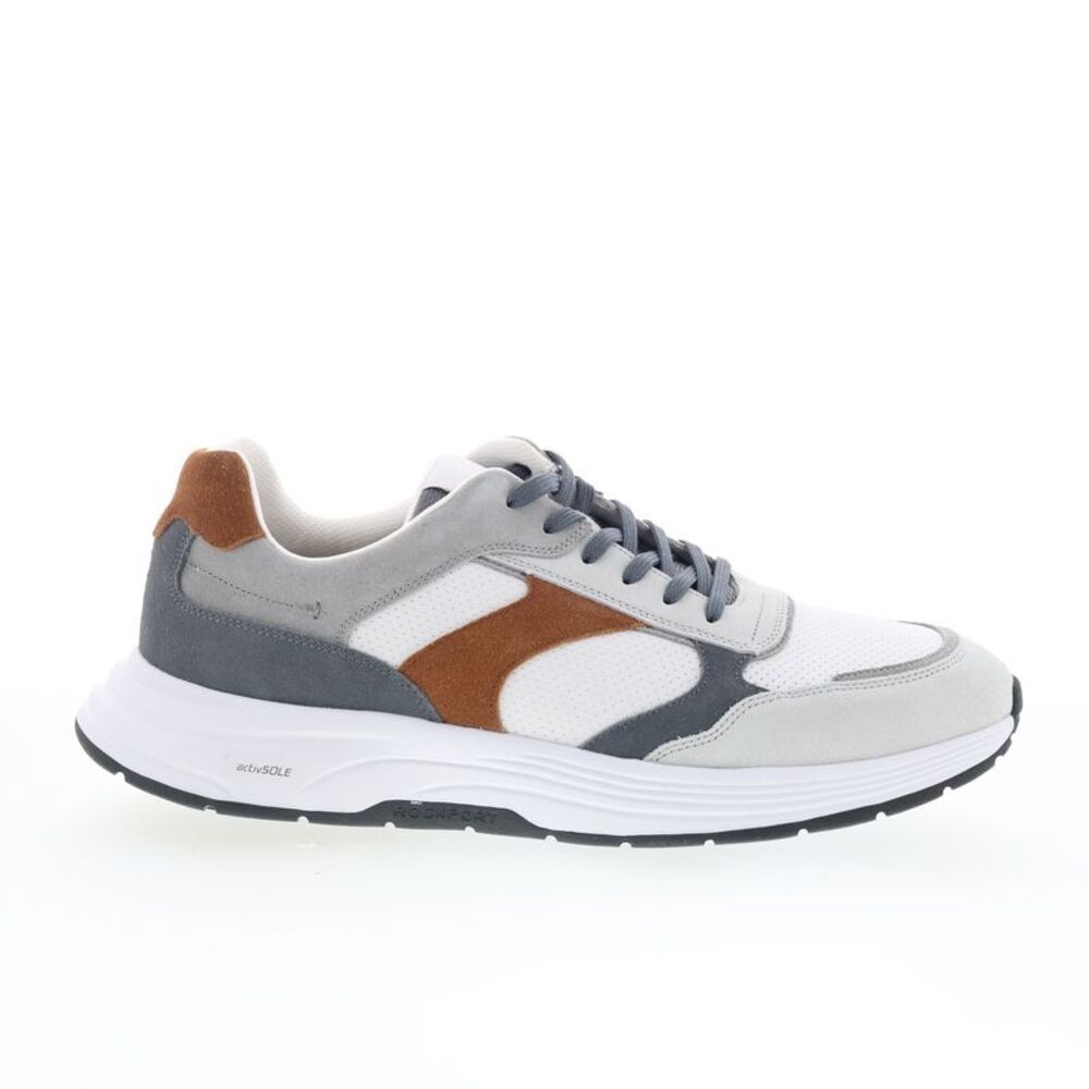 Rockport Mens Harrison 2 White Shoes (NWT)